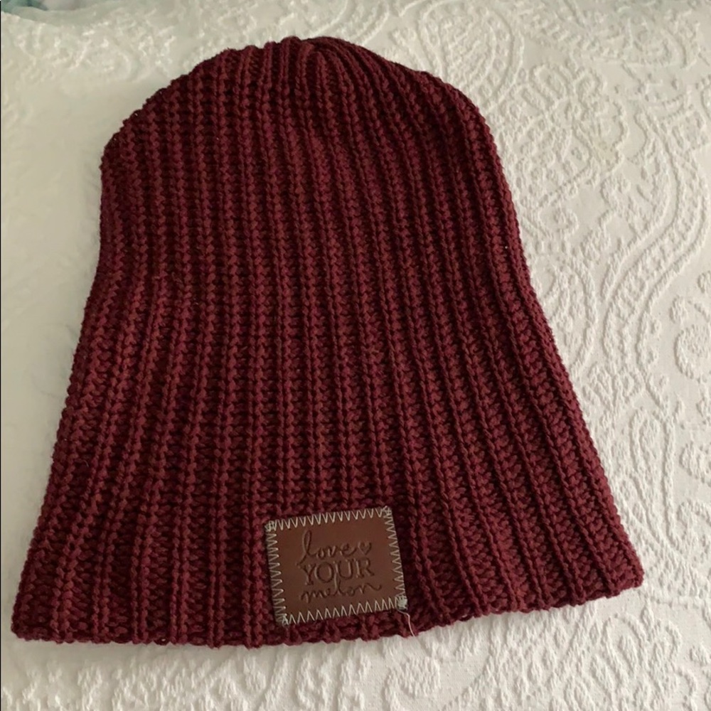 Maroon Love Your Melon Beanie
